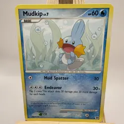 Pokemon TCG Mudkip Great Encounters 80/106 Regular Non Holo Common - NM+ - Image 1