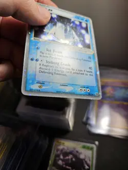Pokemon EX Emerald Regice EX Ultra Rare Holo 98/106 EXCELLENT-NEAR MINT - Image 4
