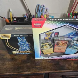 POKEMON TCG: Mega Evolution Elite Trainer Box, Plus Prismatic Collection Box NEW - Image 2