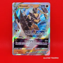 Kleavor VSTAR SWSH249 Pokemon Sword & Shield Black Star Promo SWSH Pokemon TCG - Image 1