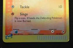 Cyndaquil 2003 Pokemon EX Sandstorm Reverse Holo 59/100 (Lightly Played) - Image 5