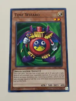 Yugioh - Thousand Dragon Time Wizard Baby Polymerization NM - Free Holo - Image 3