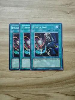 Yu-Gi-Oh! - Fusion Sage - 3X - Full Playset - Image 1