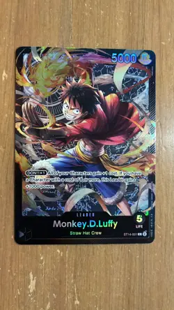 Monkey.D.Luffy ST14-001 One Piece Starter Deck 14: 3D2Y English 6⚓📈 - Image 1