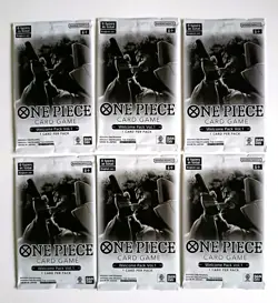 6 x One Piece, Sealed, Welcome Pack Volume 1. - Image 1