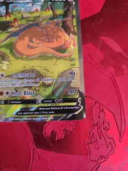 Pokemon Charizard v SWSH260 Sword & Shield Promo Card Near Mint Condition - Image 2