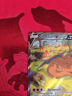 Pokemon Charizard v SWSH260 Sword & Shield Promo Card Near Mint Condition - Image 4