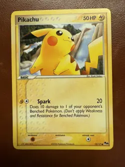 2006 Pokemon POP Series 4 Pikachu Holo #13/17 - Image 1