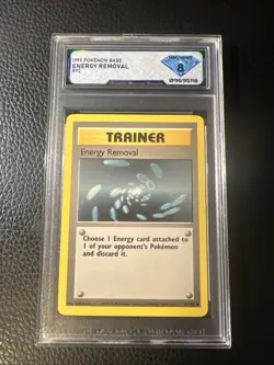 1999 Pokemon Base ENERGY REMOVAL #92/102 Vintage💎 DSG 8 NM/Mint - Image 1