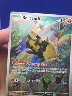 Pokemon SV SV05 Temporal Forces Relicanth 173/162 Illustration Rare IR NM - Image 2