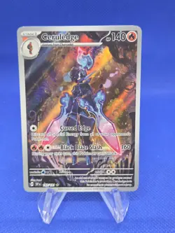Pokemon SV08: Surging Sparks Ceruledge 197/191 Illustration Rare IR NM - Image 1