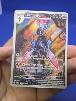 Pokemon SV08: Surging Sparks Ceruledge 197/191 Illustration Rare IR NM - Image 2