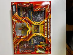 Pokemon TCG - S&M Tapu Koko Figure Collection - 4 Booster Packs - 2017 (Sealed) - Image 5