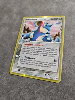 Pokemon TCG Nidoqueen (Delta Species) 7/101 Holo Rare - EX Dragon Frontiers - LP - Image 2