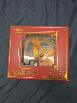 Pokemon TCG Charizard ex Super Premium Collection Box Sealed New - Image 1