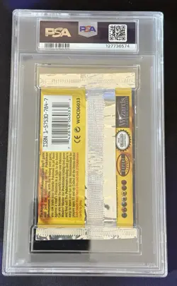 Pokemon 1999 English Base Set Booster Pack PSA 9 Charizard Art RARE THIN FONT - Image 2
