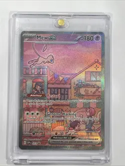 Mew EX 053 Scarlet & Violet Promo Holo Pokemon TCG Card NM Condition - Image 3