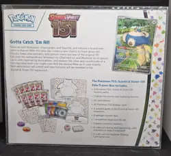 Pokemon TCG Scarlet & Violet 151 Elite Trainer Box ETB with Case - Image 3