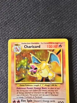 Charizard #4 Base Set Holo Rare 1999 Pokemon TCG WOTC - Image 2