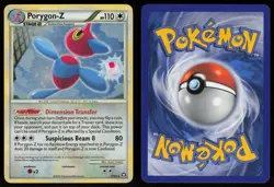 Porygon-Z 7/102 Rare HGSS Triumphant Holo Pokemon - Image 3