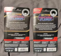 Pokemon TCG Lot of (2) Phantasmal Flames, Checklane Blister, Cottonee - Image 2
