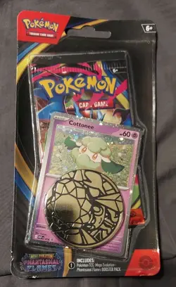 Pokemon TCG Lot of (2) Phantasmal Flames, Checklane Blister, Cottonee - Image 3