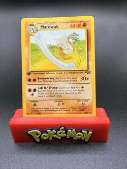 Marowak - 39/64 - Uncommon - 1st Edition PL/MP, English Pokemon Jungle - Image 1