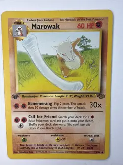 Marowak 39/64 Jungle 1st Generation Pokemon WOTC Uncommon - Image 1