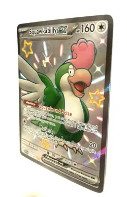 Squakabilly EX 223/91 SAR Paldean Fates Pokemon TCG Scarlet Violet Near Mint - Image 2