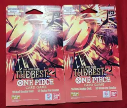 One Piece TCG PRB-02 Sleeved Booster Pack English Edition Lot Of 2 - Image 1