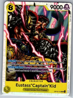 Eustass"Captain"Kid OP10-112 SR English Royal Blood - One Piece Card - NM - Image 1