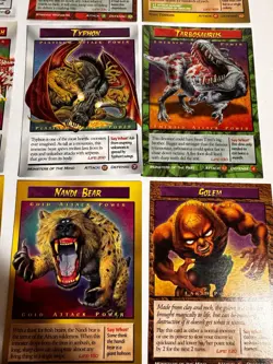 WEIRD N WILD CREATURES!! Excellent Condition! 250+Trading/Playing- NO DOUBLES!! - Image 5