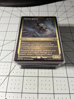 Player Built MTG Commander Deck - 107 Cards- w/Box w/Dice Tray, Disa the Restles - Image 5