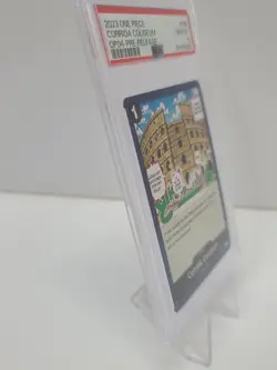 2023 One Piece Card Corrida Coliseum OP04 PRE RELEASE #096 ENGLISH Graded PSA 10 - Image 2