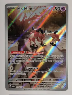 Pokemon 151 Illustration & Full Art Lot of 6 NM Cards, Nidoking, Mr Mime etc - Image 3