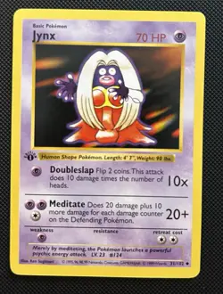 Pokemon 1st Edition Shadowless Base Set Card Lot - 6 Cards Total LP - Image 5