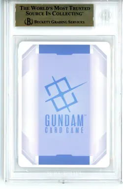 BGS Pristine 10 Gundam Card Game Justice Gundam GD01-066 LR Newtype Rising 2025 - Image 2