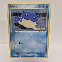 Pokemon Spheal 65/92 Reverse Holo Legend Maker 2006 Basic 50 HP Common TCG Card - Image 1