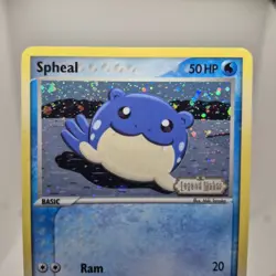 Pokemon Spheal 65/92 Reverse Holo Legend Maker 2006 Basic 50 HP Common TCG Card - Image 4