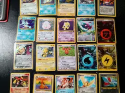 Vintage Pokemon Card Binder Collection Lot Wotc Neo E Base 2 1st Fossil Holo LP - Image 3