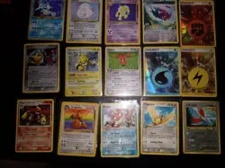 Vintage Pokemon Card Binder Collection Lot Wotc Neo E Base 2 1st Fossil Holo LP - Image 5