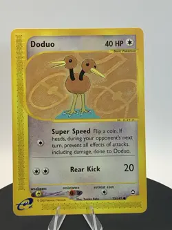 Doduo 73/147 - Aquapolis Set Common Vintage Pokemon Card - Image 1