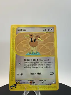 Doduo 73/147 - Aquapolis Set Common Vintage Pokemon Card - Image 4
