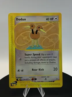 Doduo 73/147 - Aquapolis Set Common Vintage Pokemon Card - Image 5