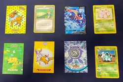 Lot of 8 Random Pokemon Cards - Image 1