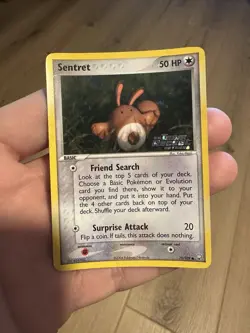 Pokemon EX Team Rocket Returns Sentret 75/109 & Horsea 58/109 Basic Cards 2004 - Image 1