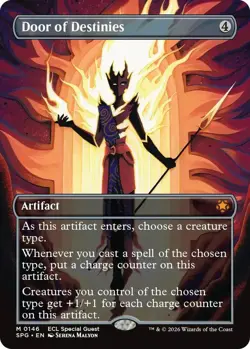 Door of Destinies (Borderless) [Special Guests] 146 NM Foil - Image 1