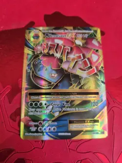 2016 POKEMON XY EVOLUTIONS FULL ART HOLO M VENUSAUR EX #100/108 MINT - Image 1