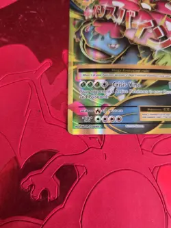 2016 POKEMON XY EVOLUTIONS FULL ART HOLO M VENUSAUR EX #100/108 MINT - Image 3