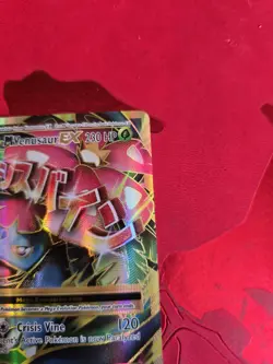 2016 POKEMON XY EVOLUTIONS FULL ART HOLO M VENUSAUR EX #100/108 MINT - Image 5
